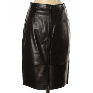 Banana republic leather skirt